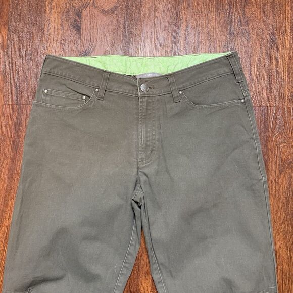 Outdoor Research Women’s Sz 6 Green Gray Denim Jeans Pants - Picture 2 of 7